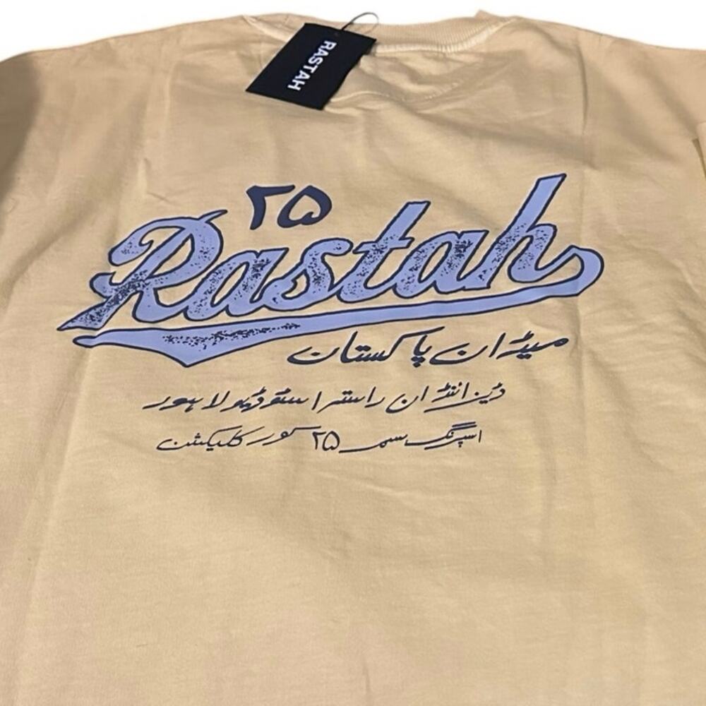 NWT RASTAH Made in Pak (V5) Pakistan T shirt XXL Unisex Out of Stock Sold Out